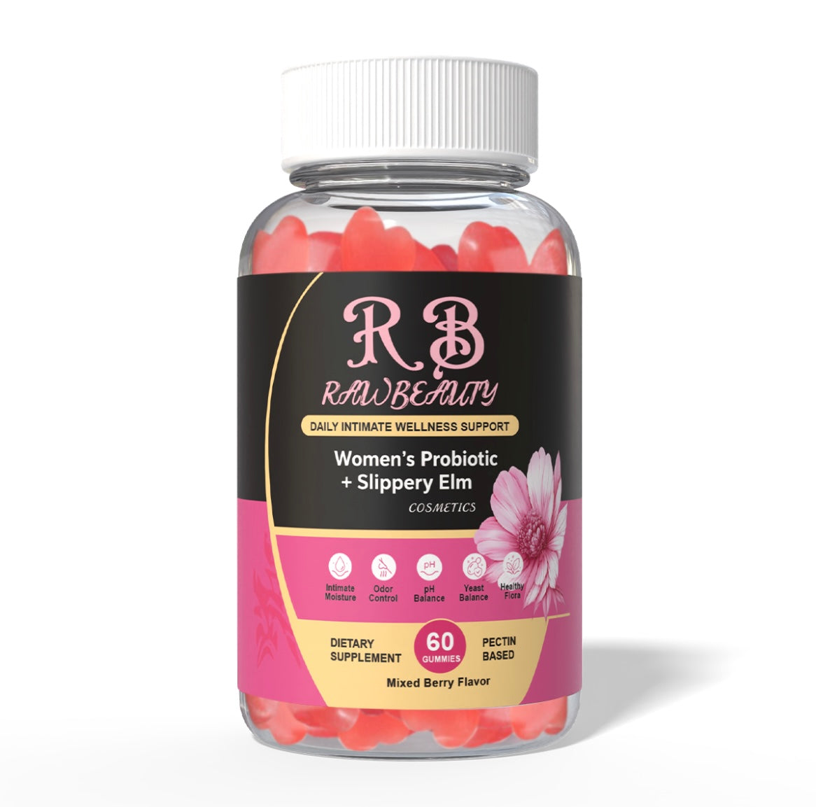 RB Women's Probiotic + Slippery Elm Gummies